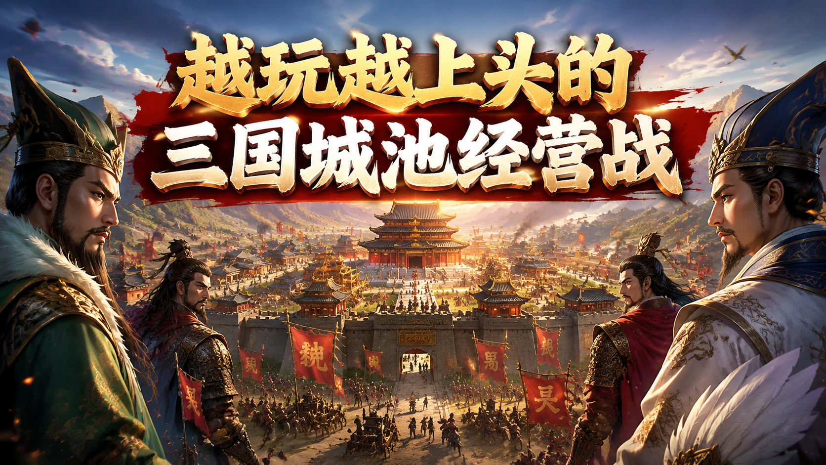 越玩越上头的三国城池经营战