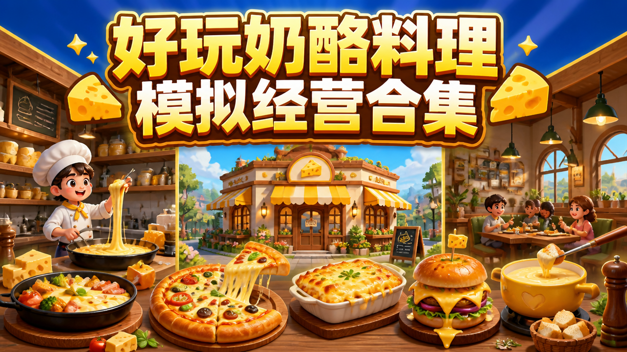 好玩奶酪料理模拟经营合集