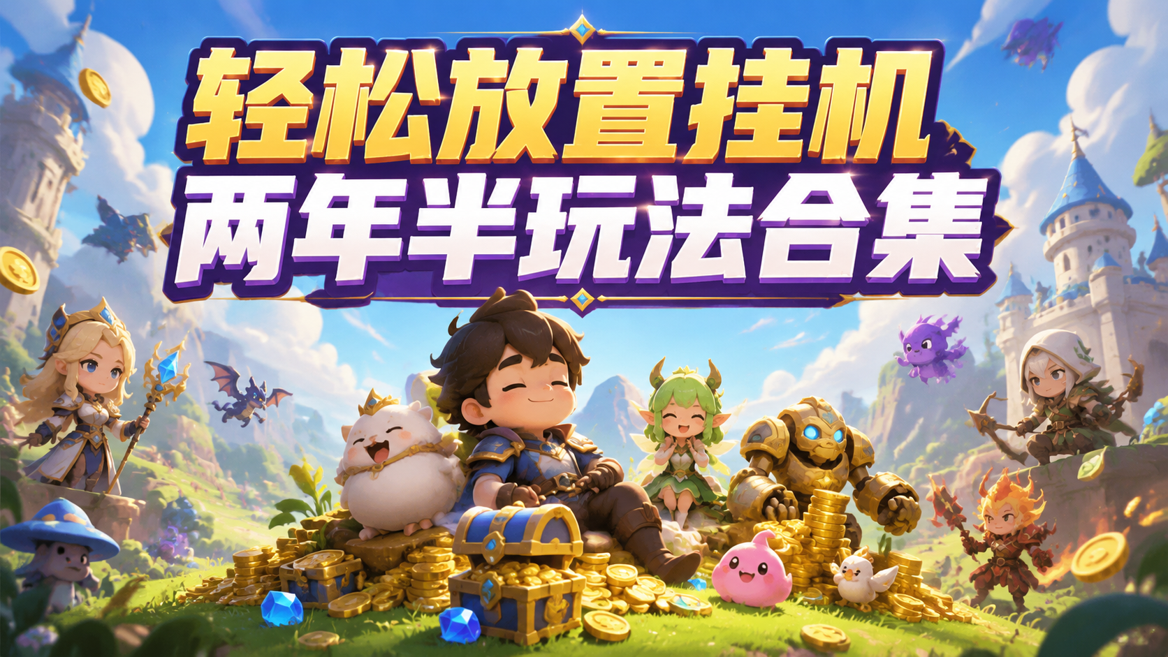 轻松放置挂机两年半玩法合集
