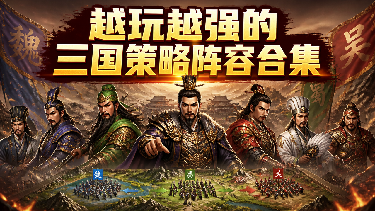 越玩越强的三国策略阵容合集
