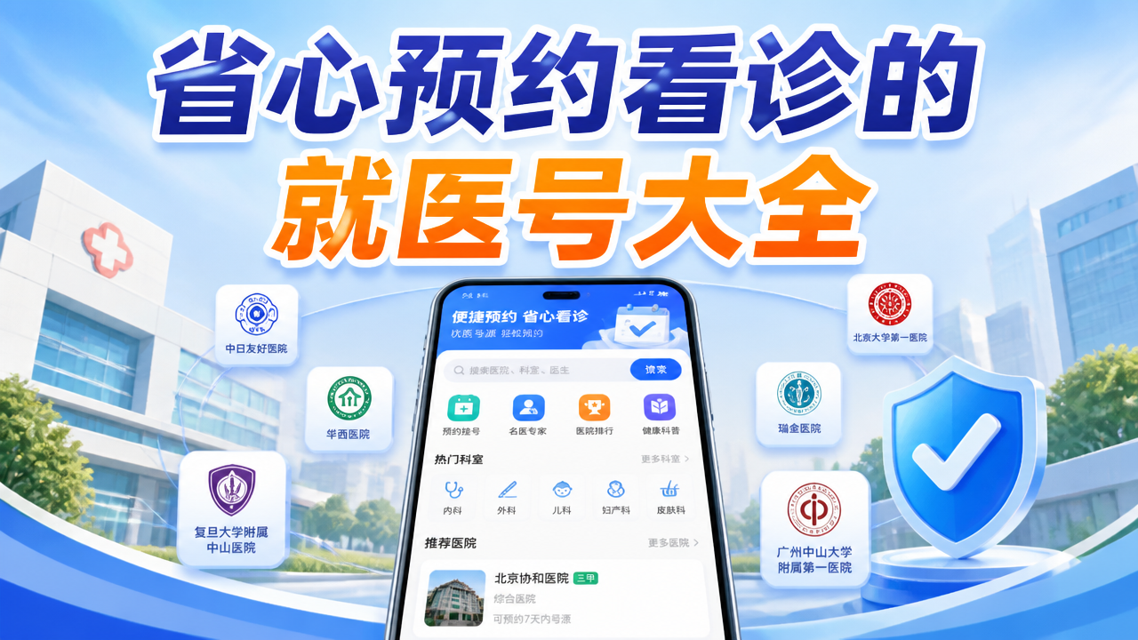 省心预约看诊的就医号大全