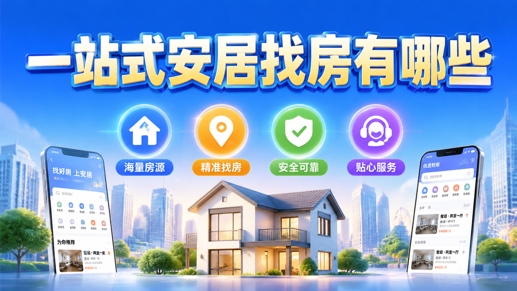 一站式安居找房有哪些