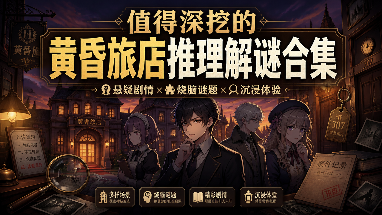 值得深挖的黄昏旅店推理解谜合集