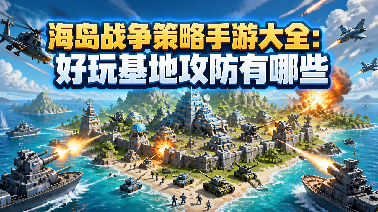 海岛战争策略手游大全：好玩基地攻防有哪些