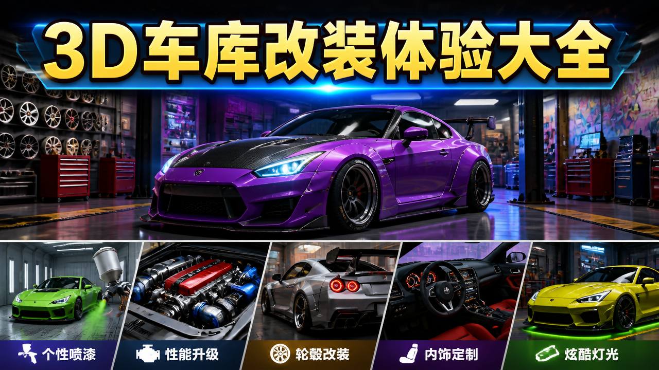 3D车库改装体验大全