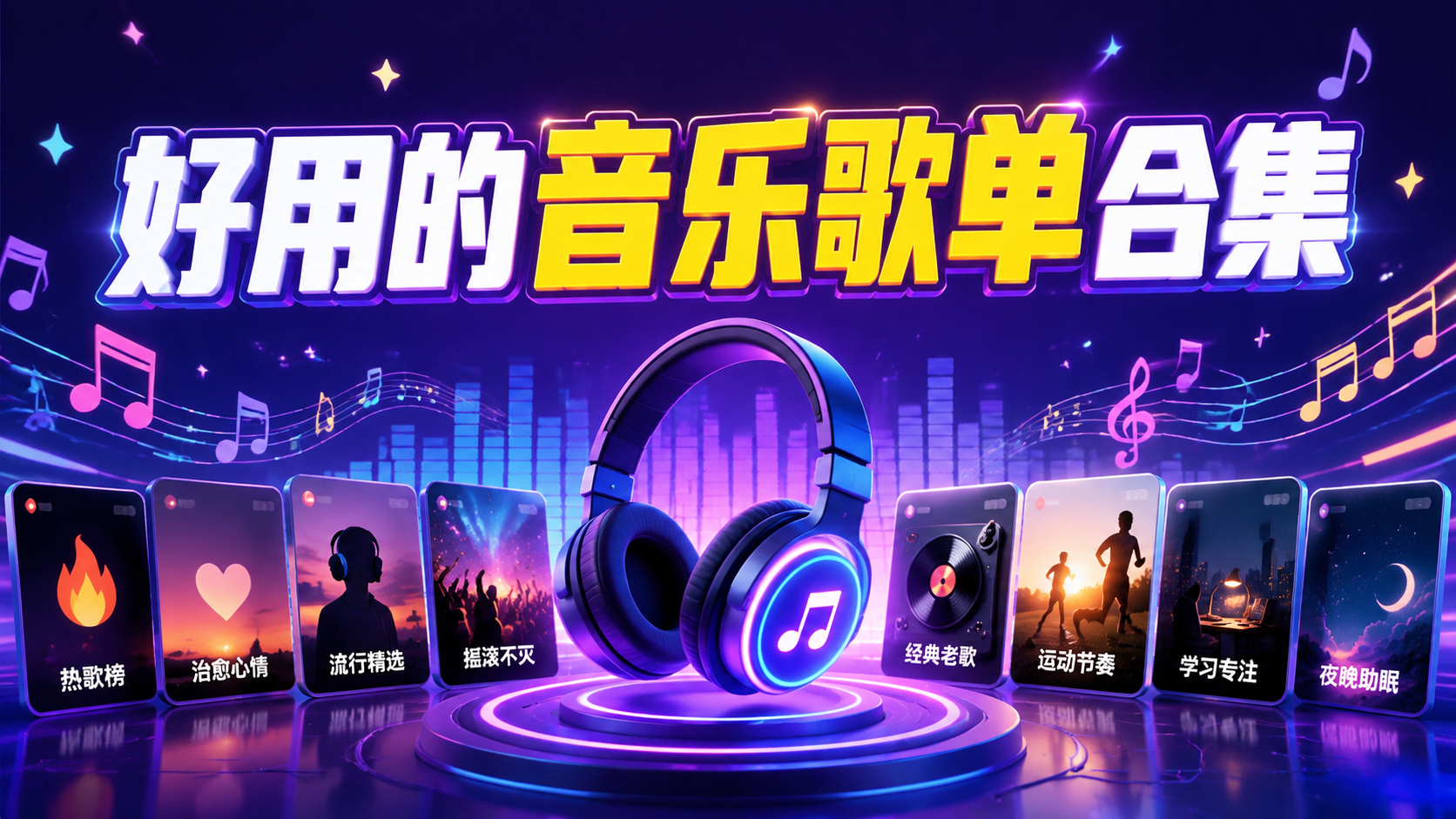 好用的音乐歌单合集