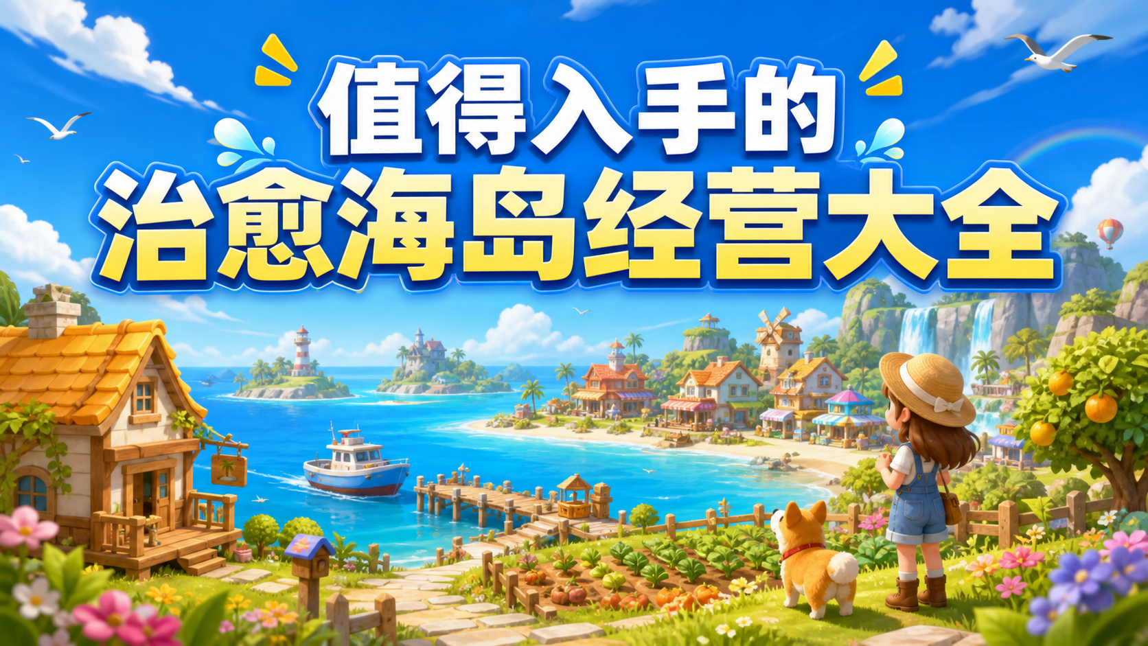 值得入手的治愈海岛经营大全