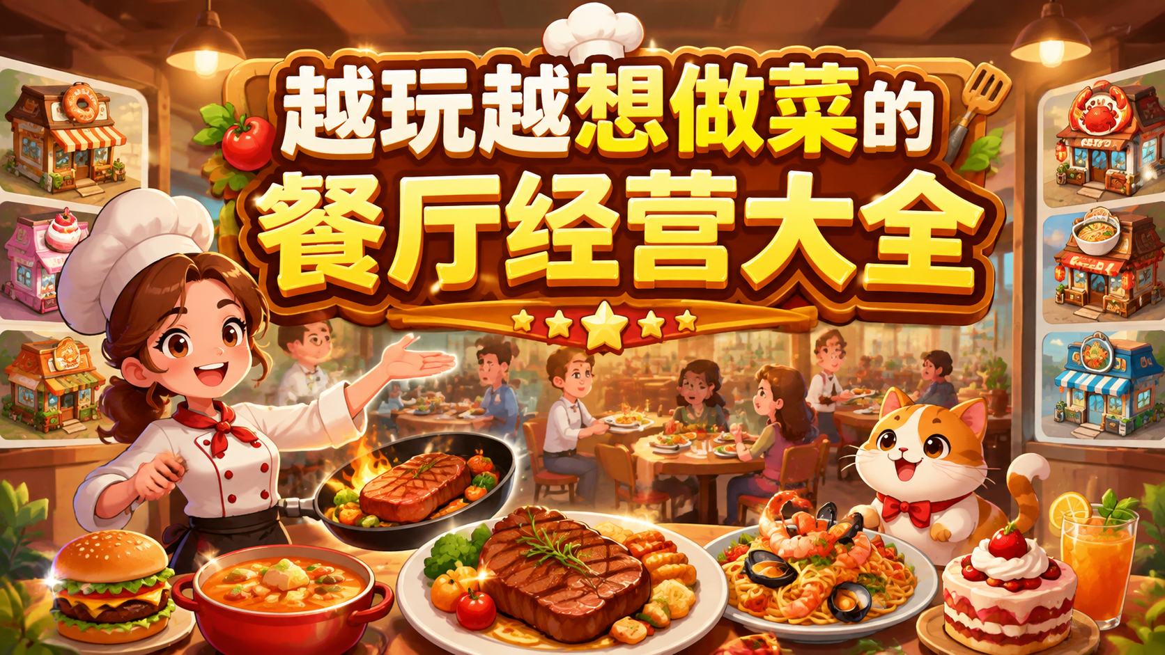 越玩越想做菜的餐厅经营大全