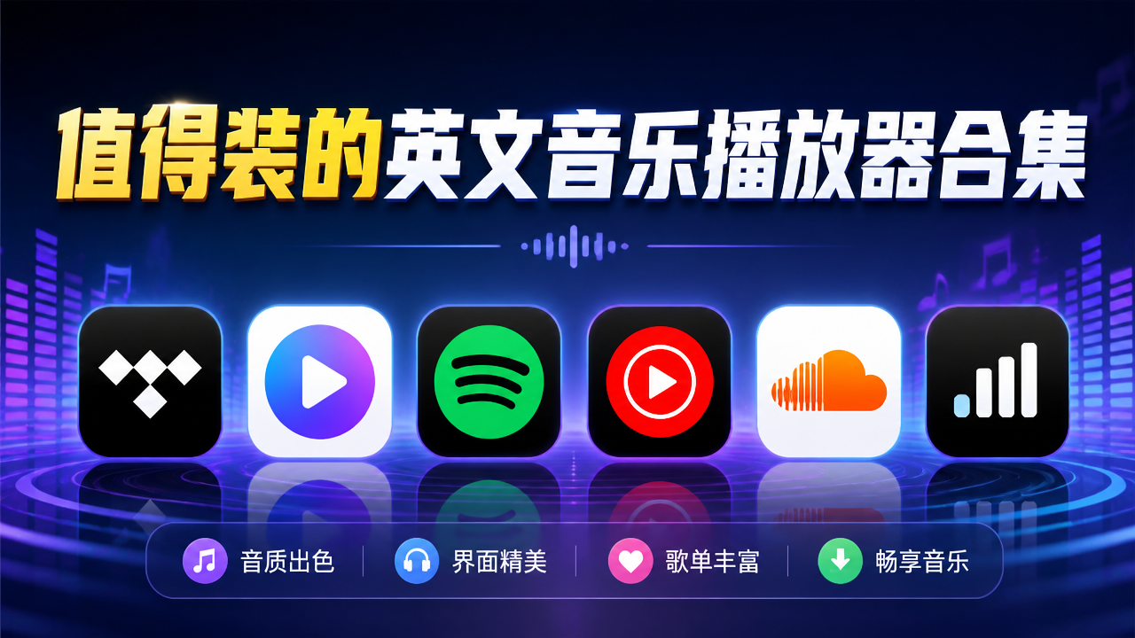 值得装的英文音乐播放器合集