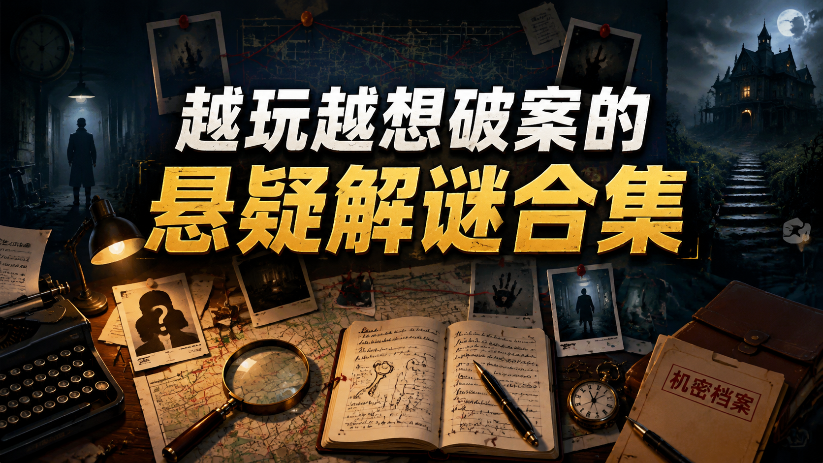 越玩越想破案的悬疑解谜合集