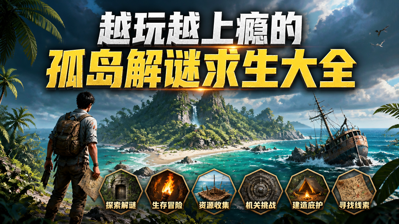越玩越上瘾的孤岛解谜求生大全