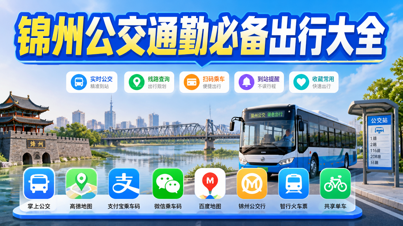锦州公交通勤必备出行大全