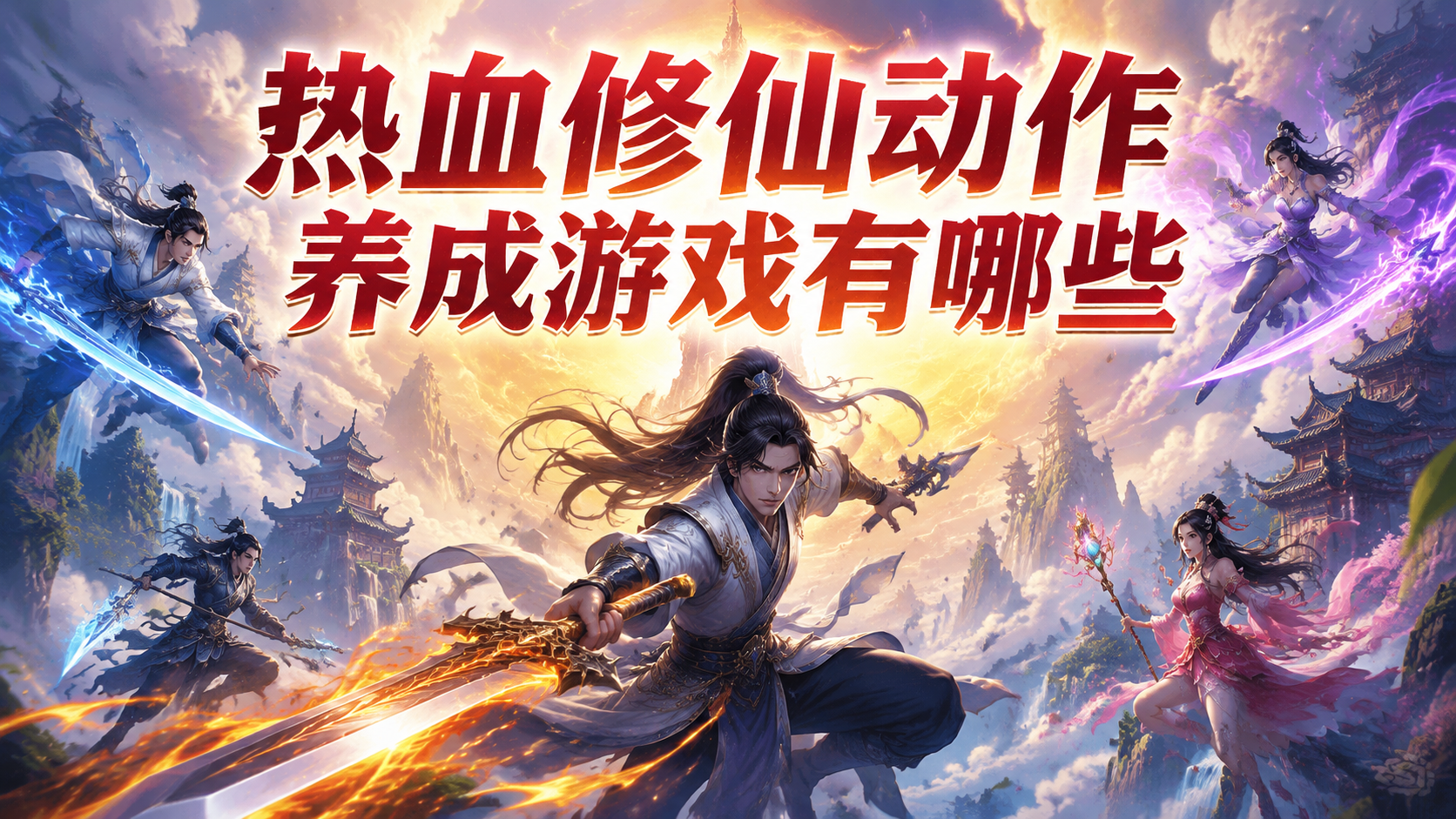 热血修仙动作养成游戏有哪些