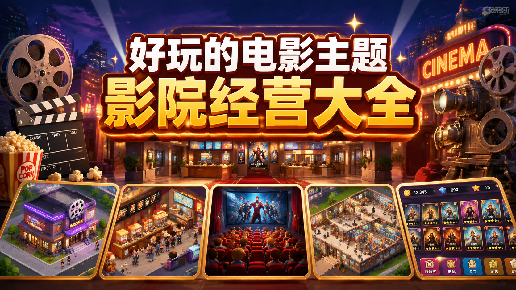 好玩的电影主题影院经营大全
