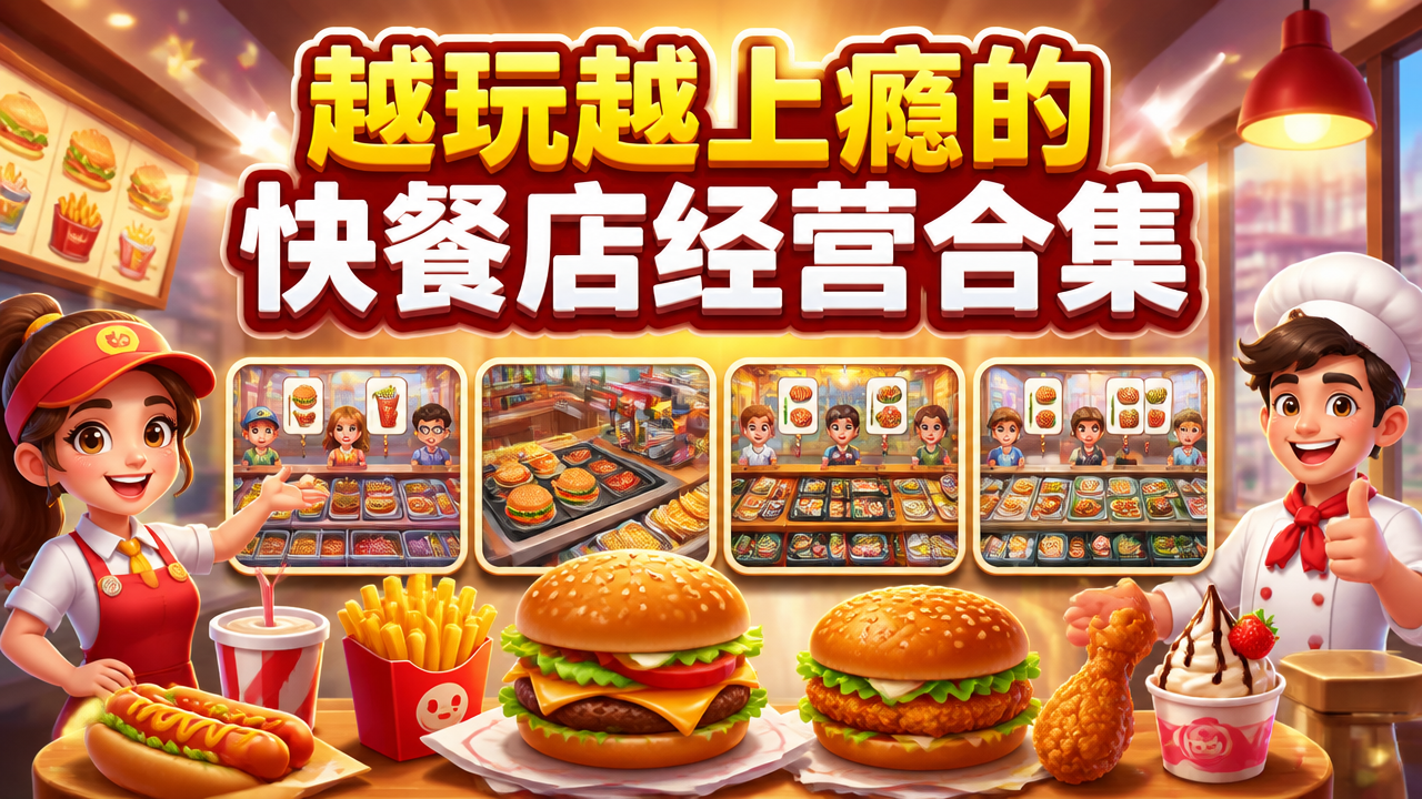 越玩越上瘾的快餐店经营合集