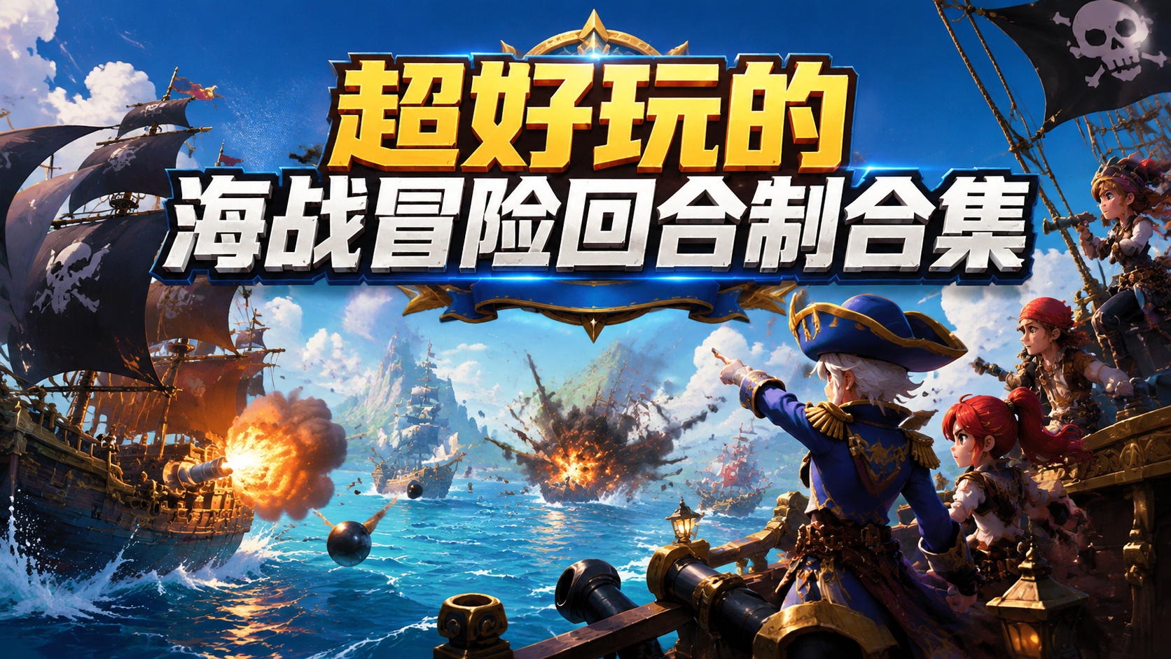 超好玩的海战冒险回合制合集