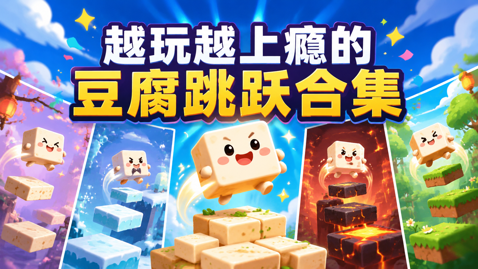 越玩越上瘾的豆腐跳跃合集