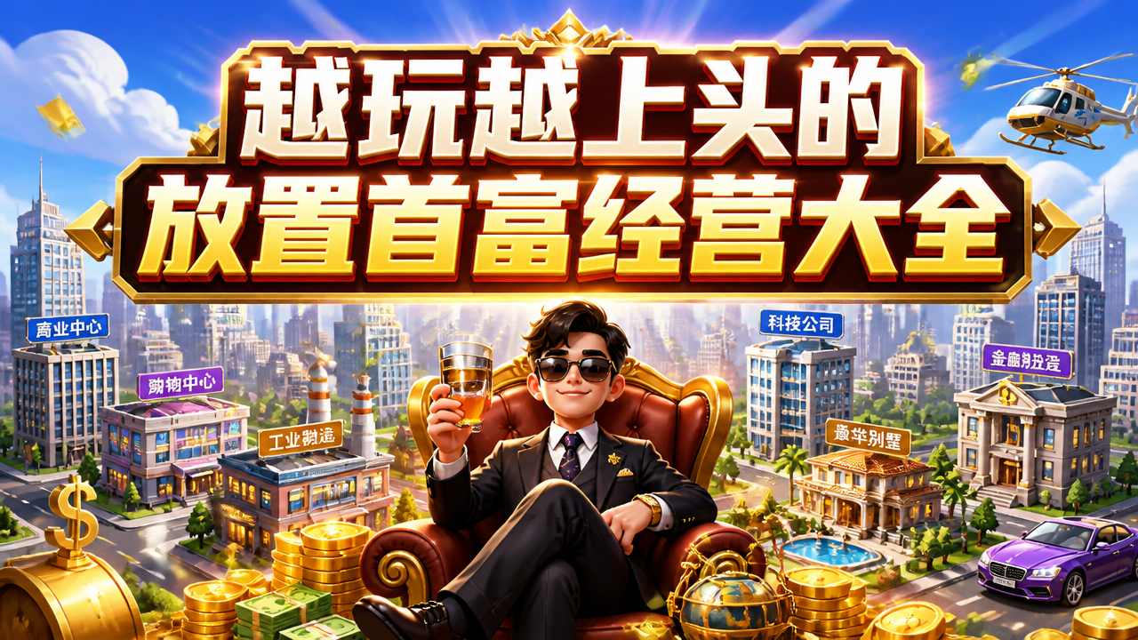 越玩越上头的放置首富经营大全