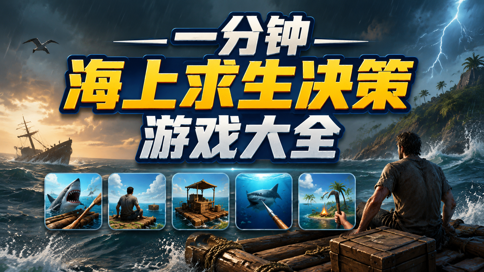 一分钟海上求生决策游戏大全