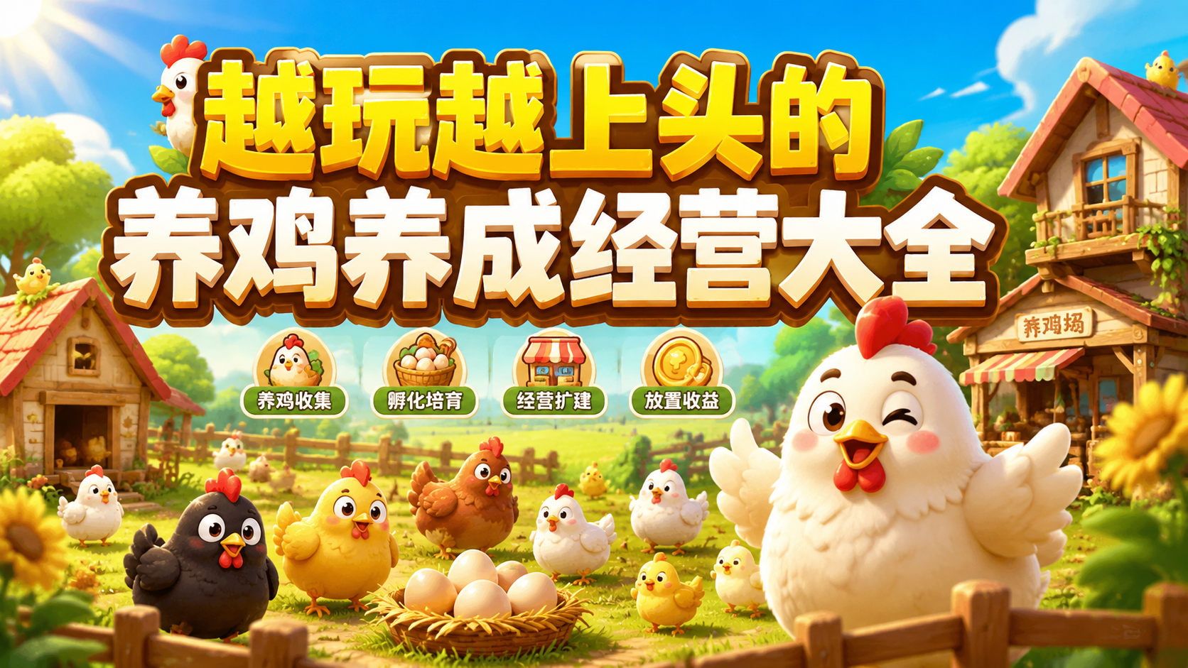 越玩越上头的养鸡养成经营大全