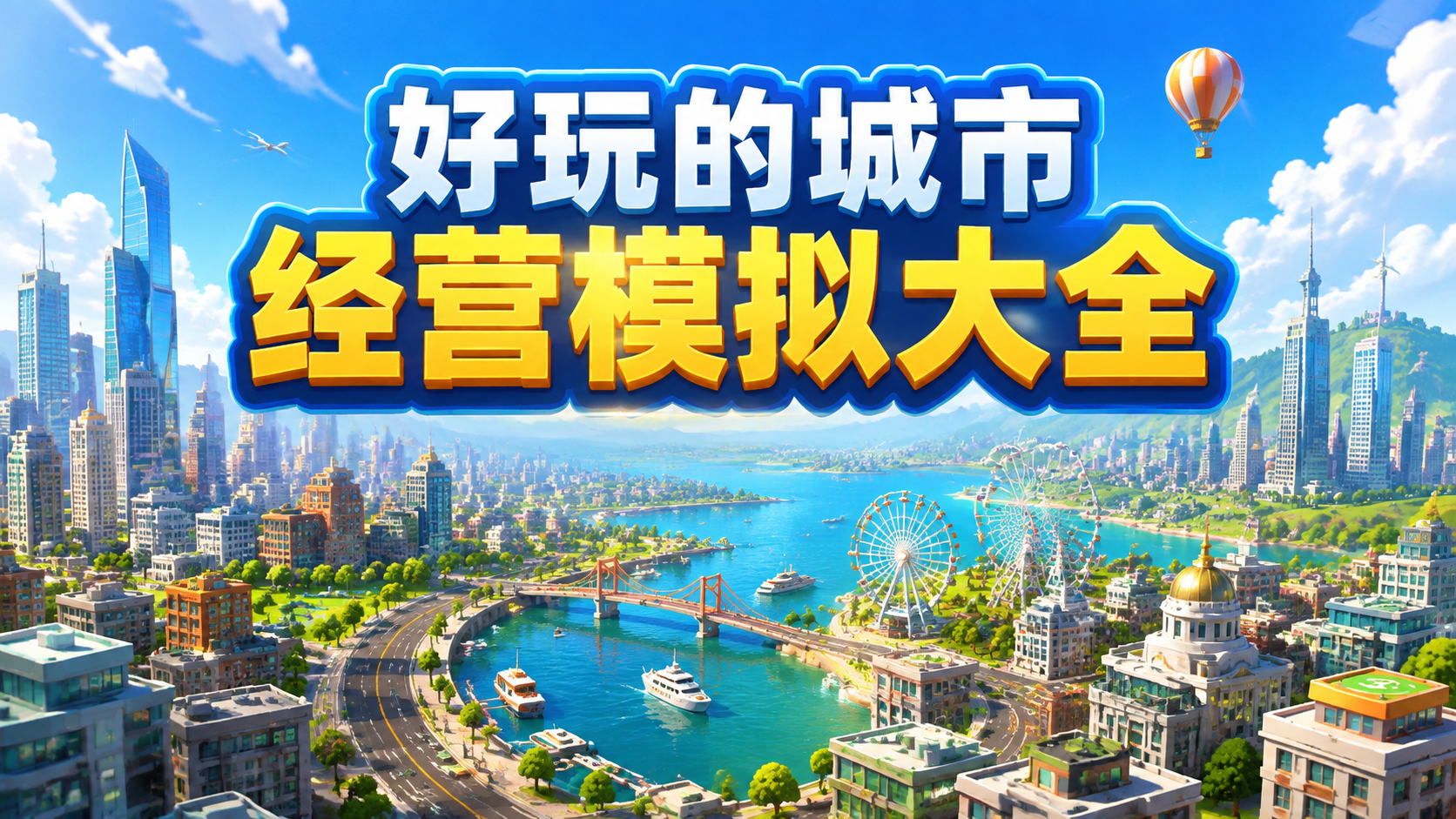 好玩的城市经营模拟大全