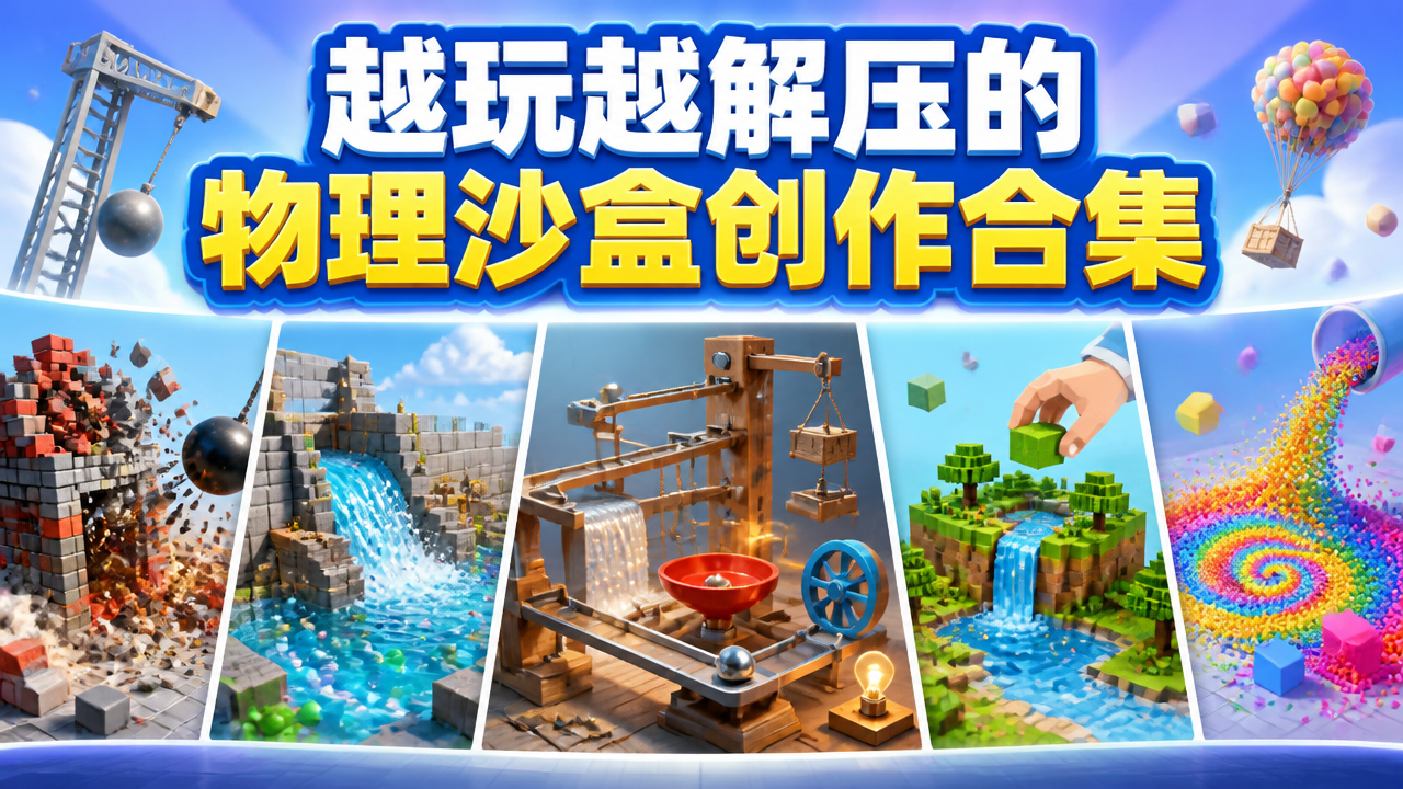 越玩越解压的物理沙盒创作合集
