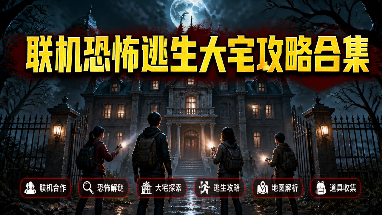 联机恐怖逃生大宅攻略合集