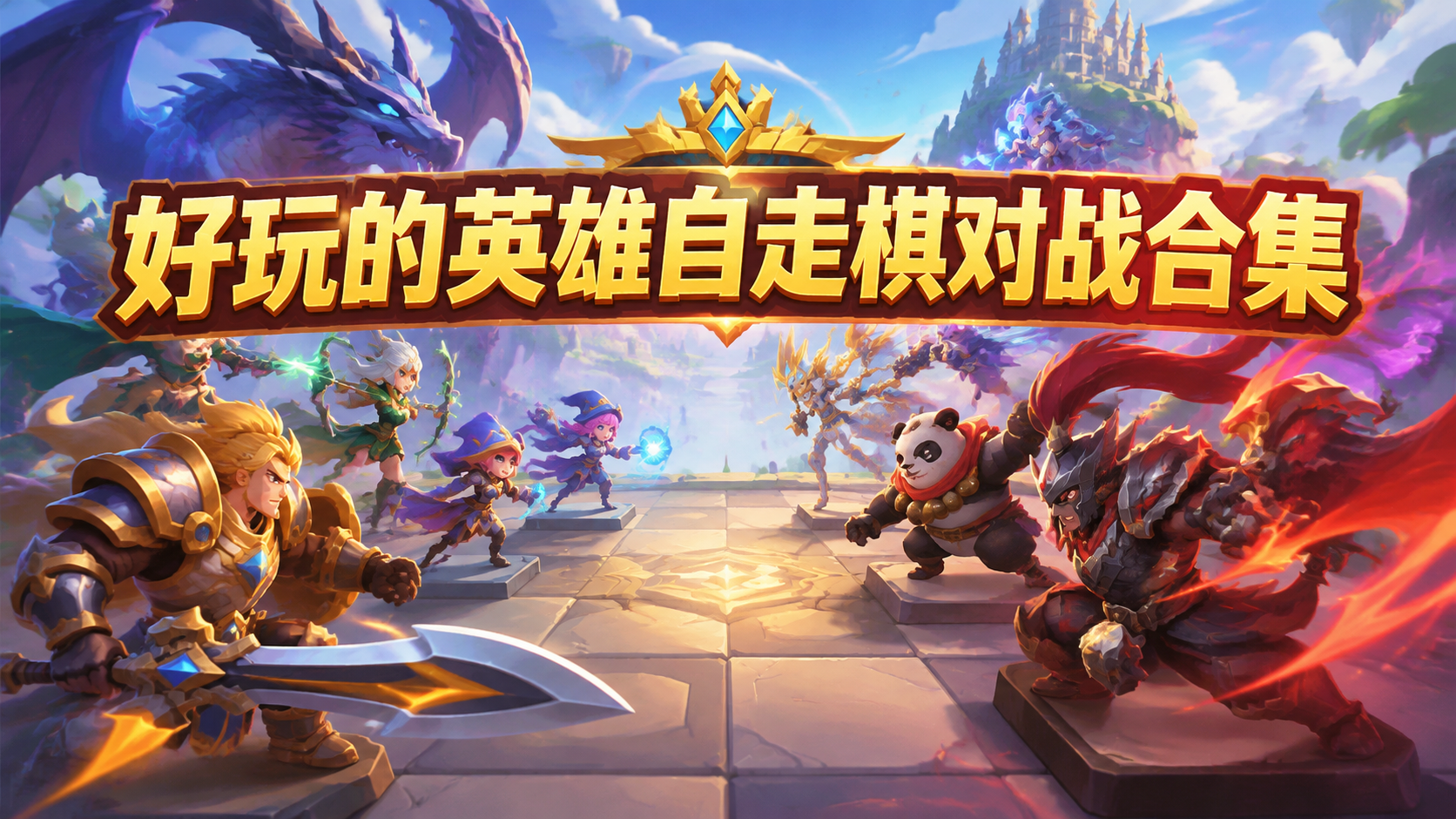 好玩的英雄自走棋对战合集