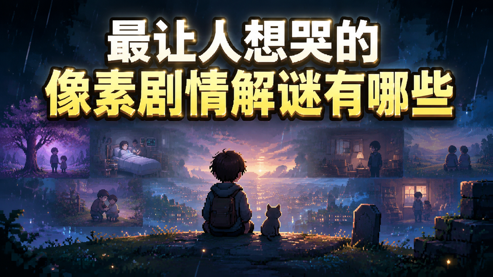 最让人想哭的像素剧情解谜有哪些