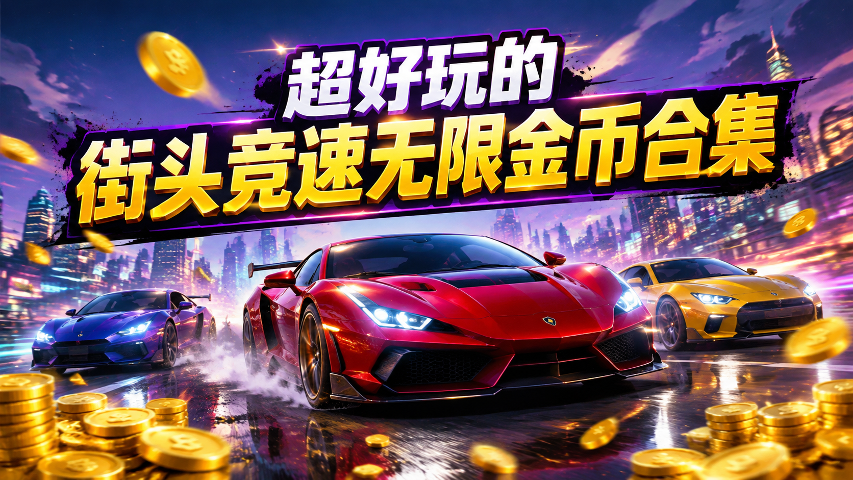 超好玩的街头竞速无限金币合集