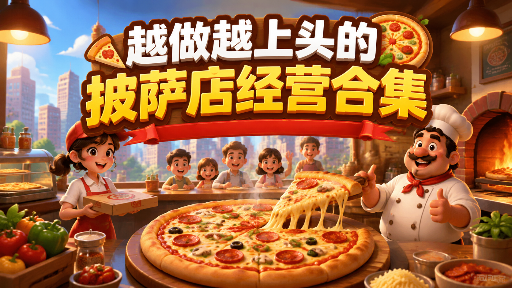 越做越上头的披萨店经营合集