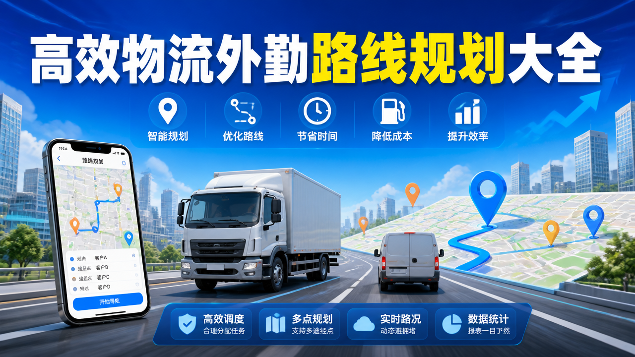 高效物流外勤路线规划大全