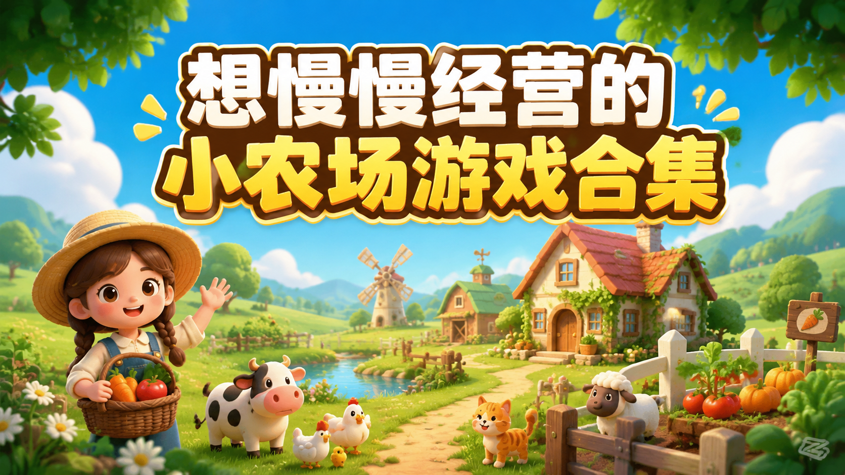 想慢慢经营的小农场游戏合集