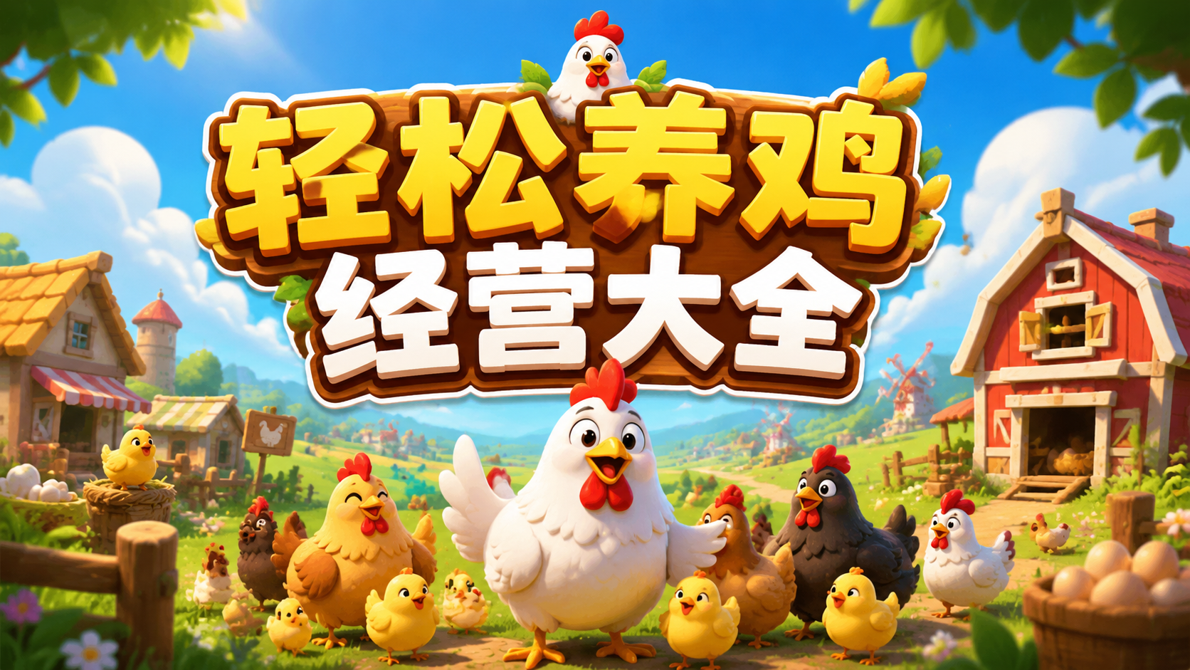 轻松养鸡经营大全