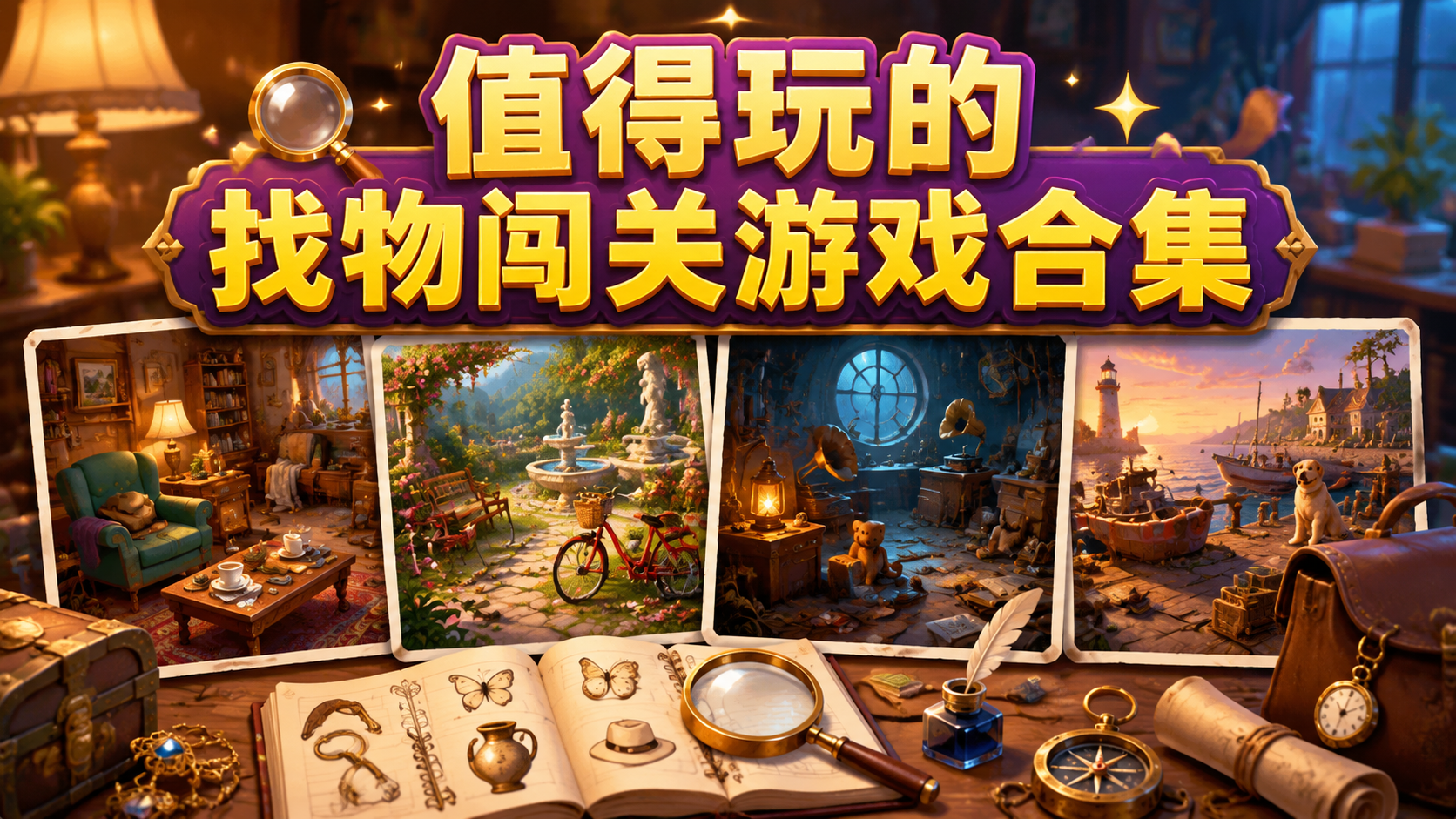 值得玩的找物闯关游戏合集