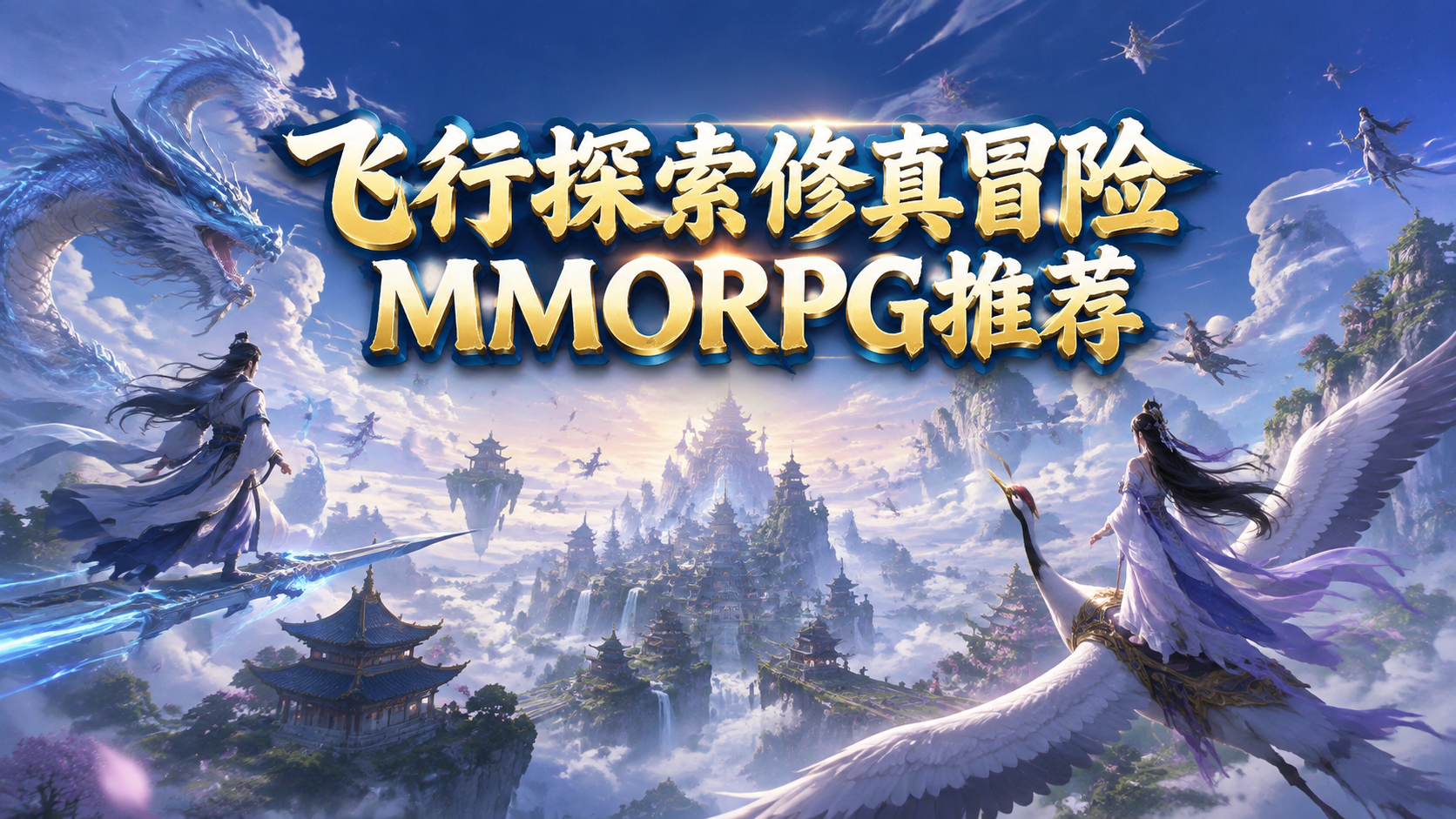 飞行探索修真冒险MMORPG推荐