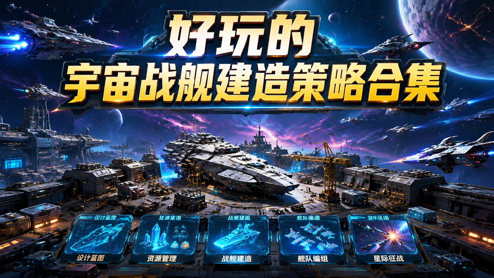 好玩的宇宙战舰建造策略合集