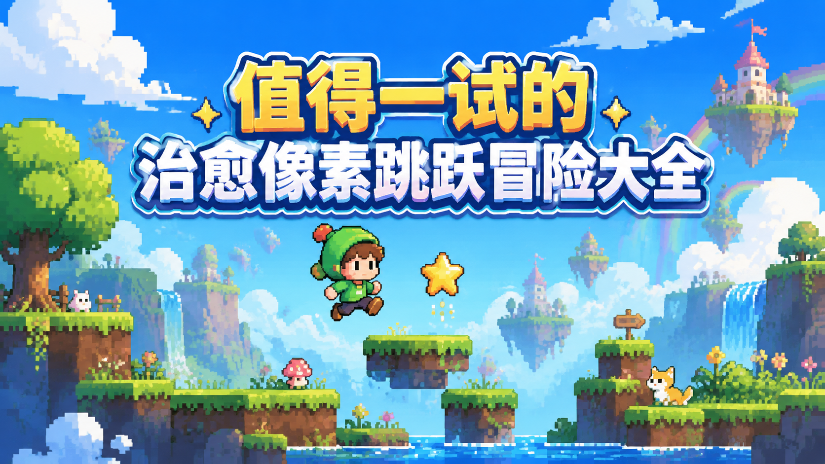 值得一试的治愈像素跳跃冒险大全
