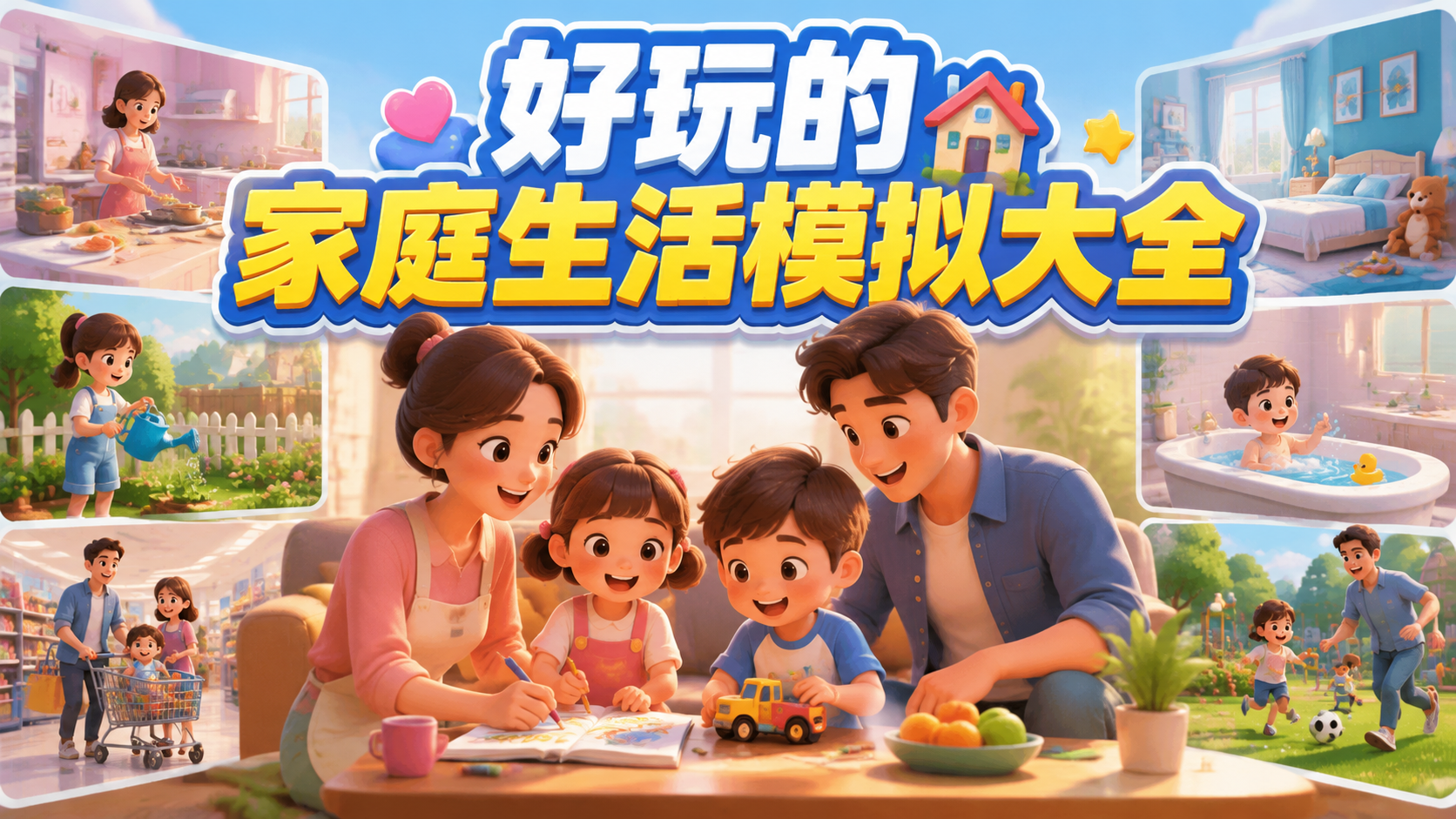 好玩的家庭生活模拟大全