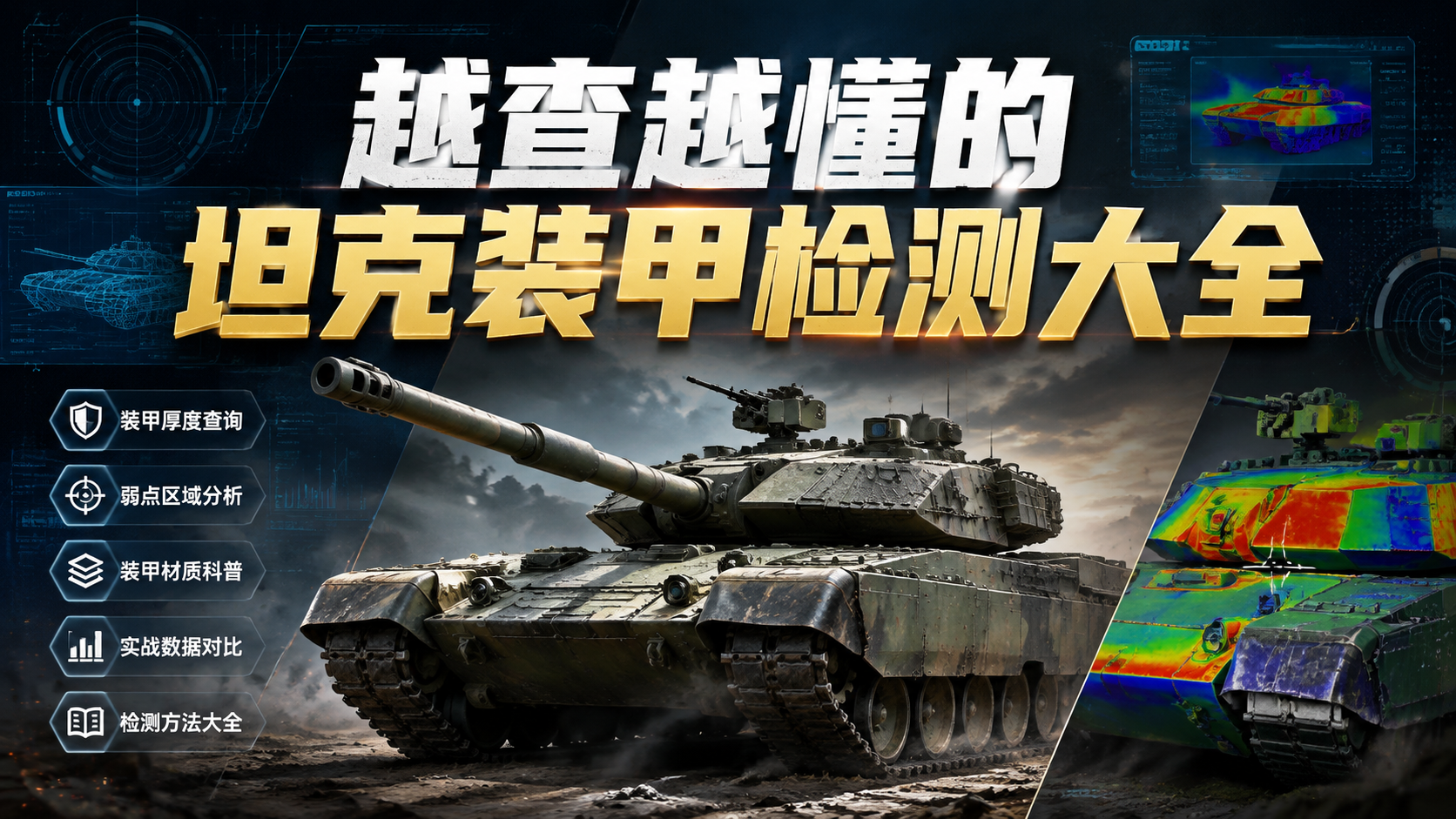 越查越懂的坦克装甲检测大全