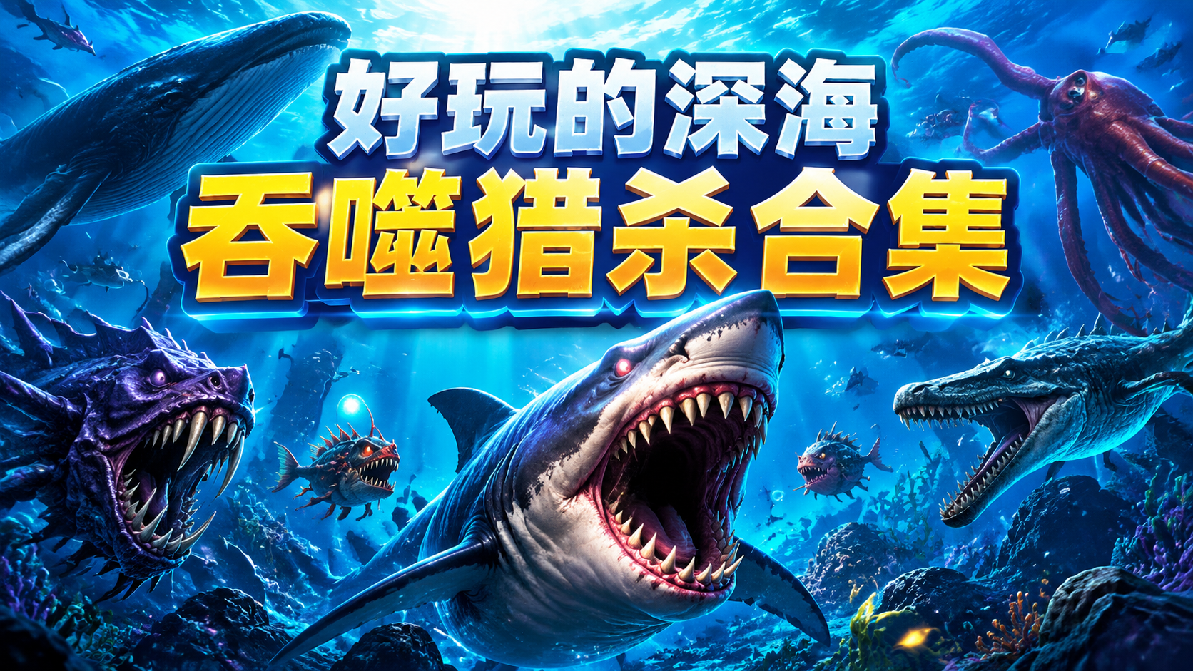 好玩的深海吞噬猎杀合集