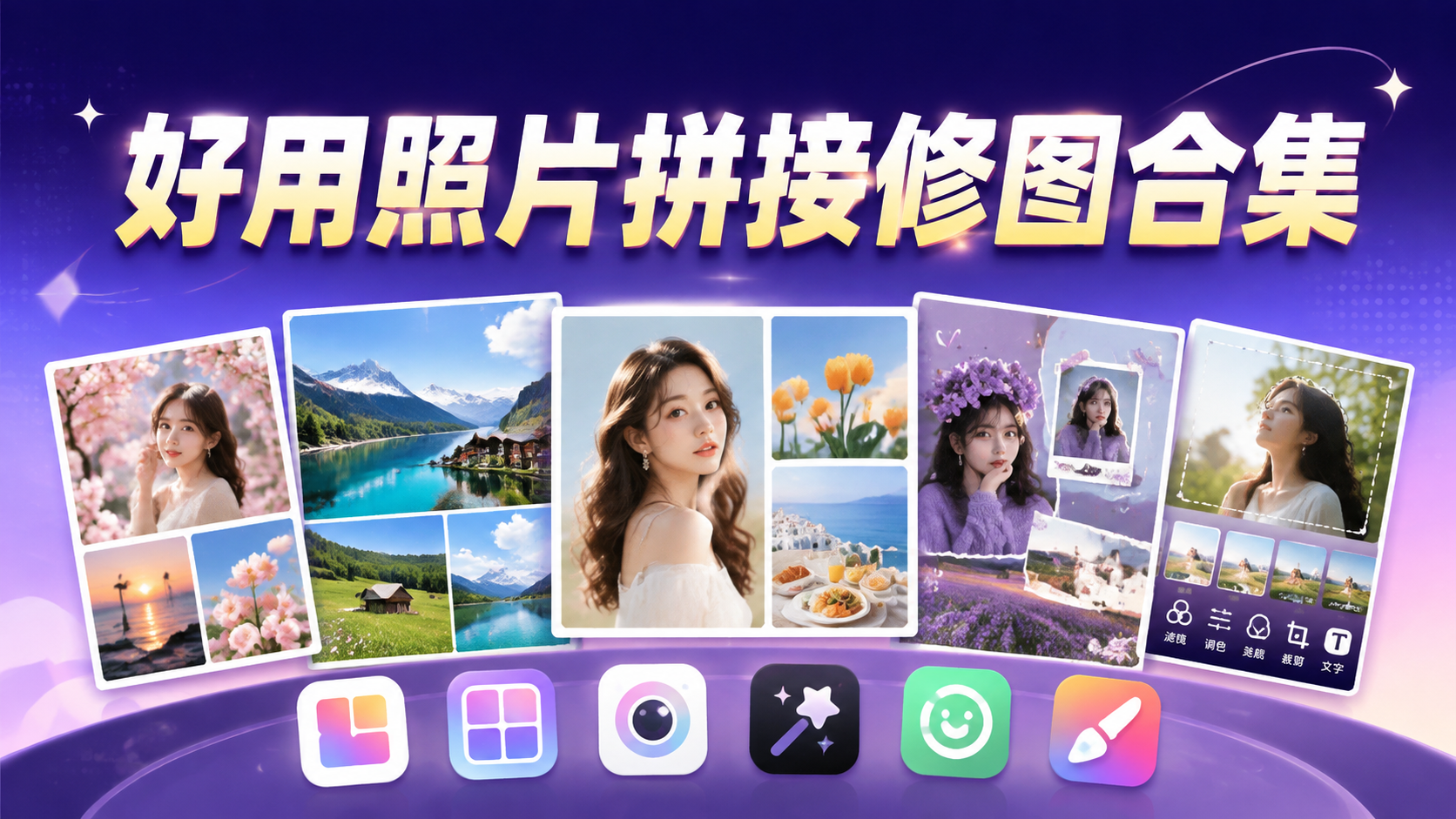 好用照片拼接修图合集