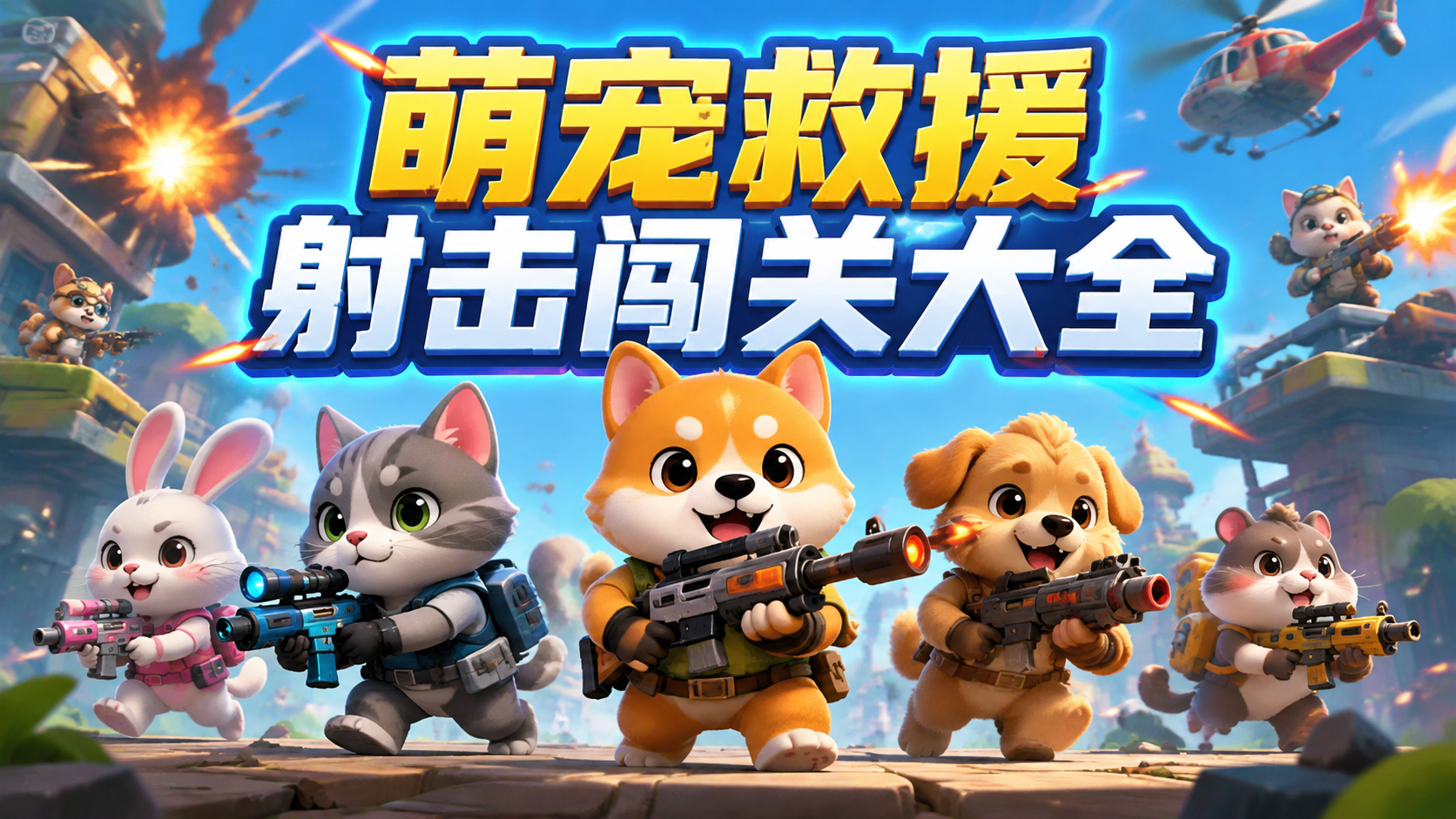 萌宠救援射击闯关大全