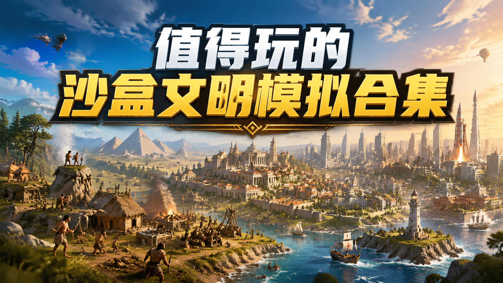 值得玩的沙盒文明模拟合集