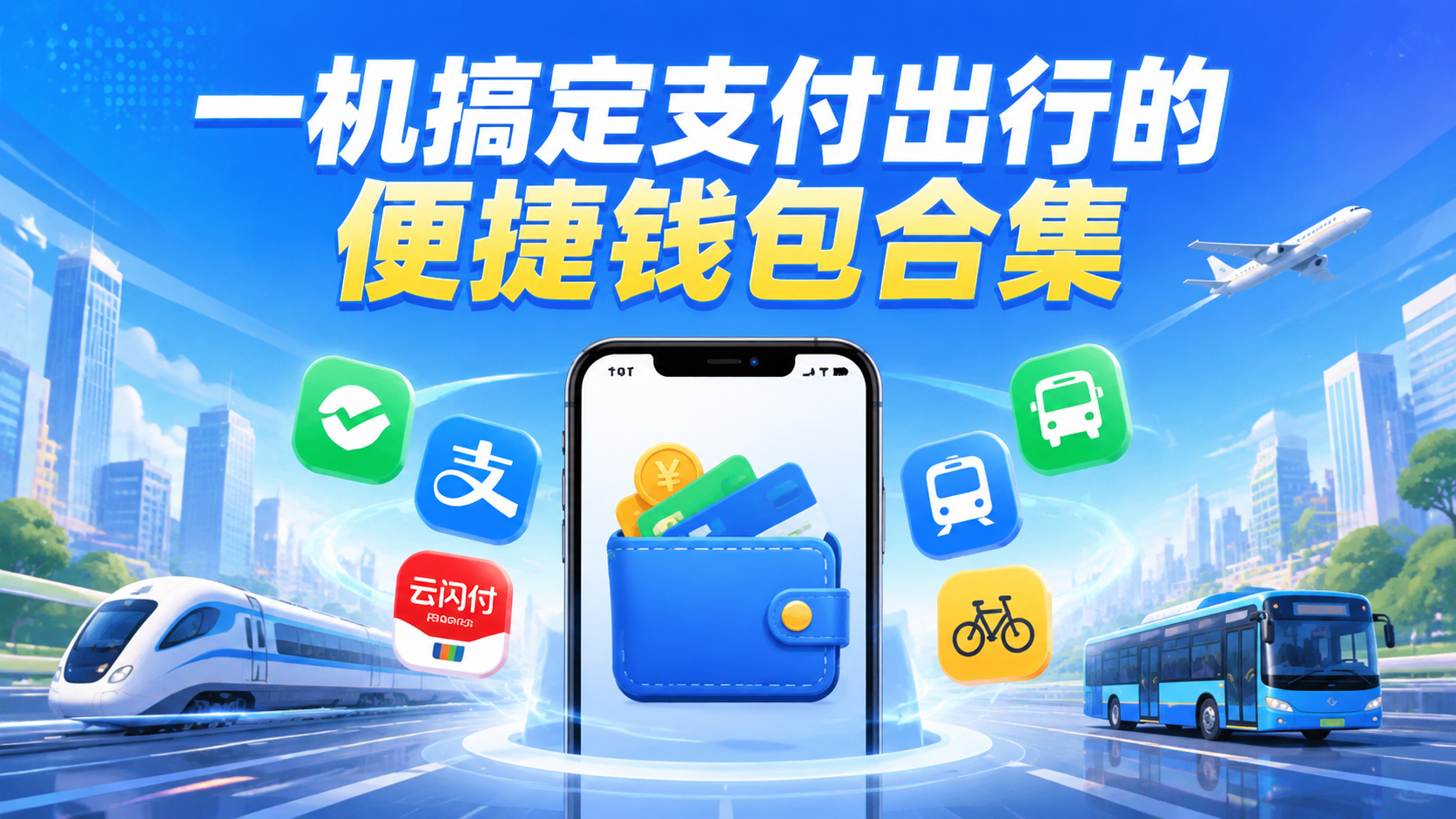 一机搞定支付出行的便捷钱包合集