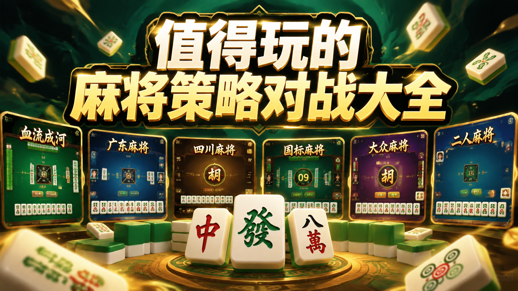 值得玩的麻将策略对战大全