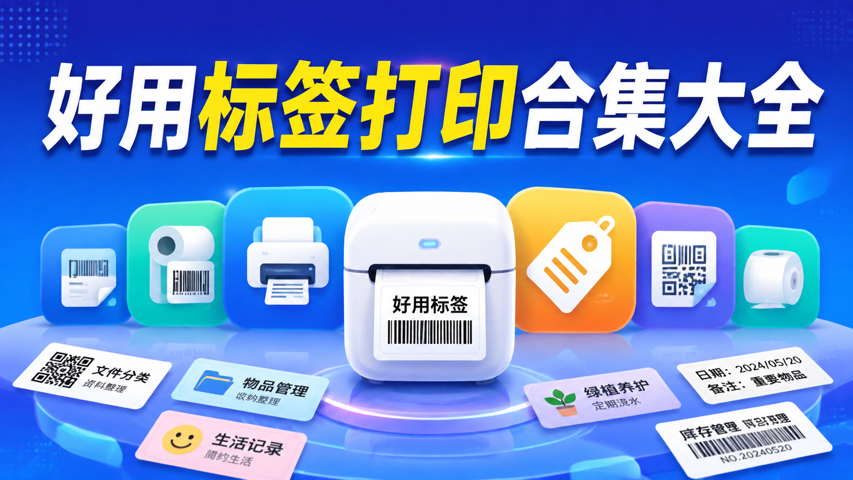 好用标签打印合集大全