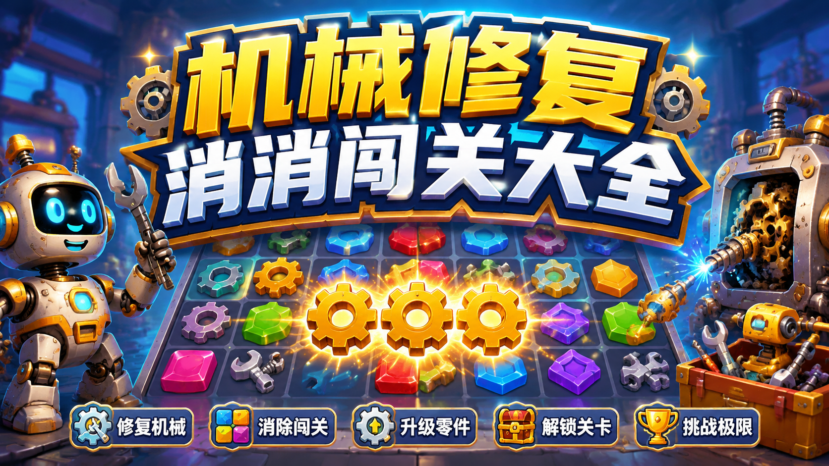 机械修复消消闯关大全