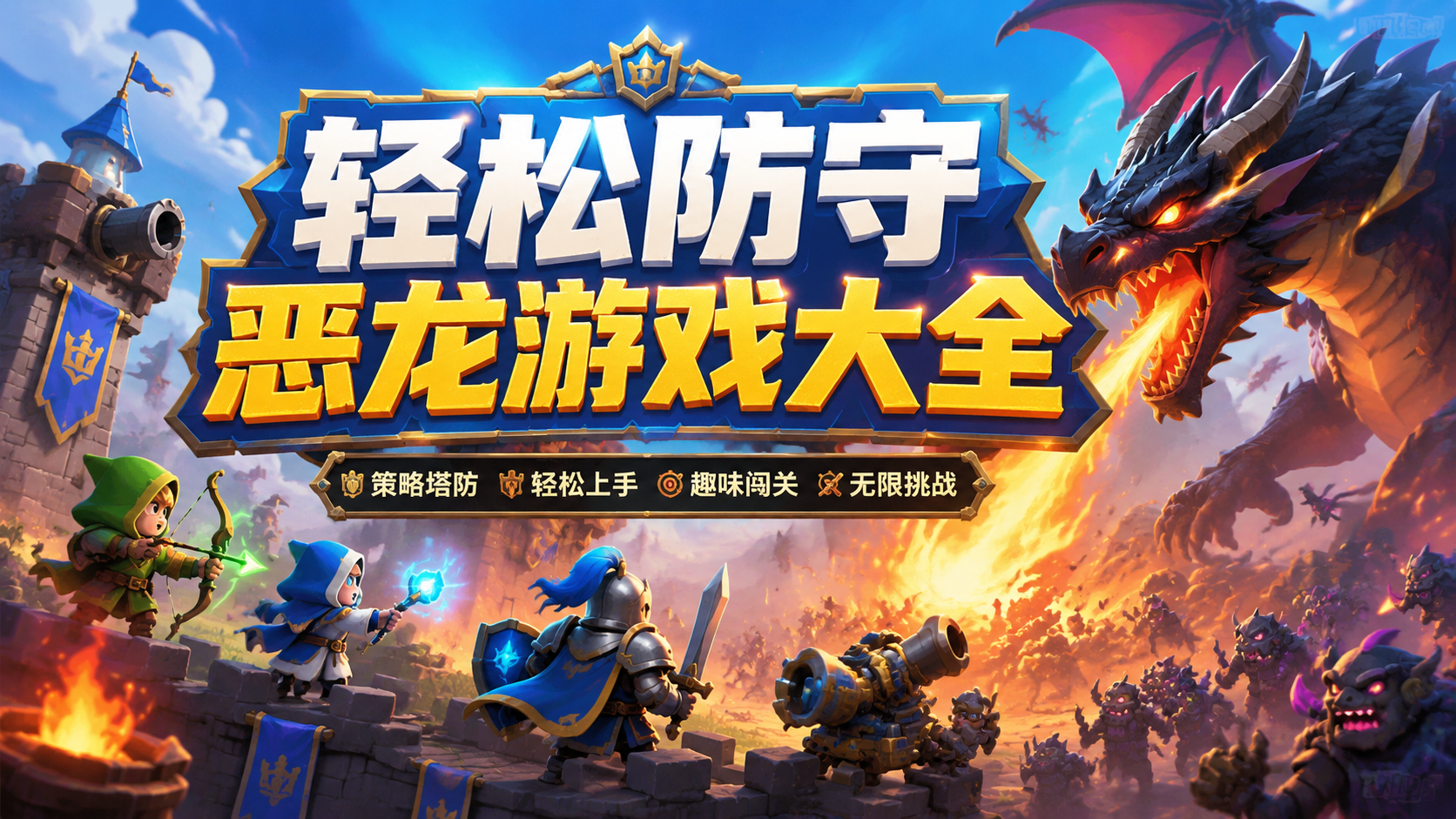 轻松防守恶龙游戏大全