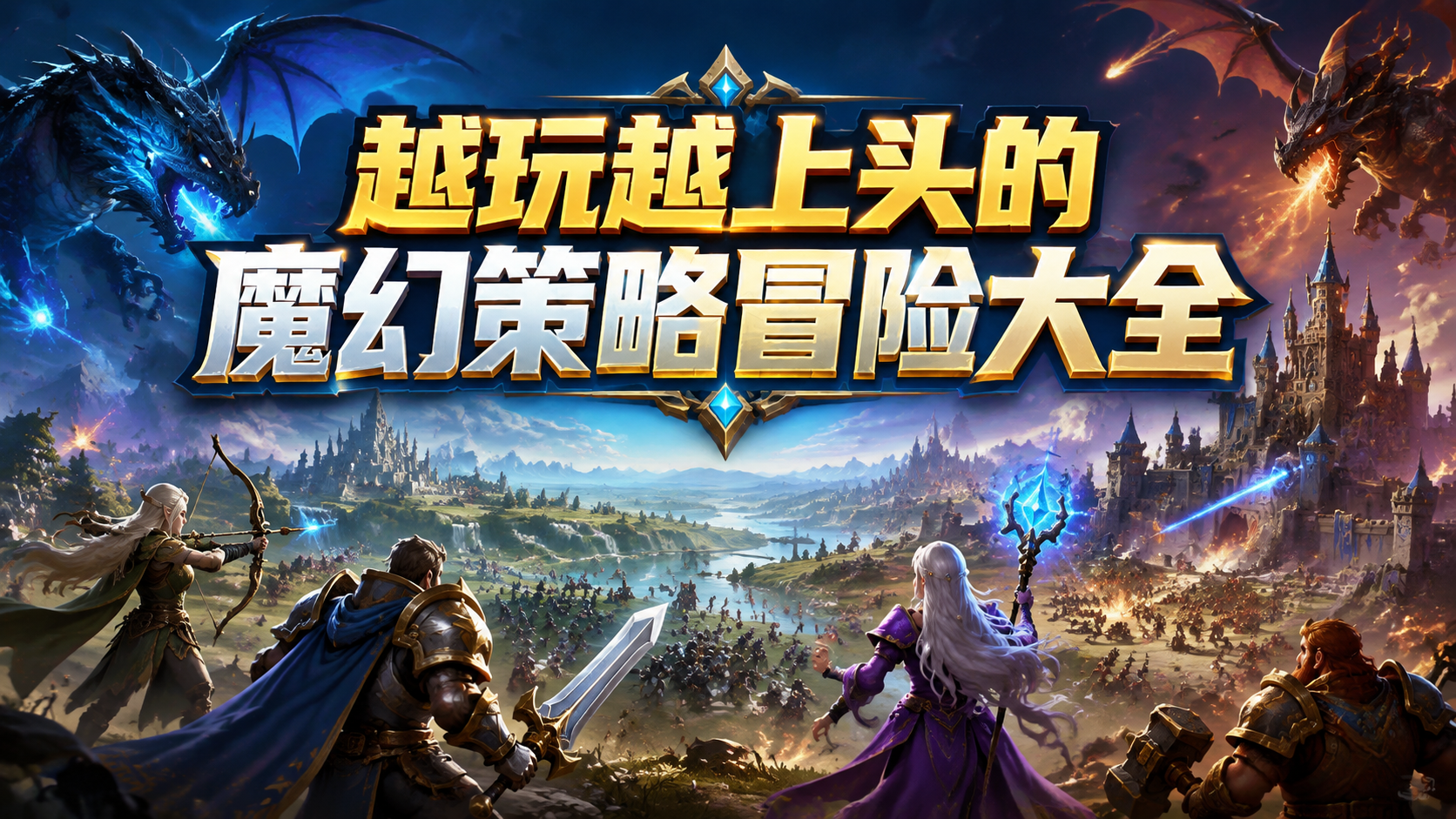 越玩越上头的魔幻策略冒险大全